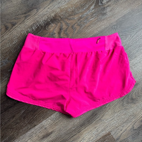 Adidas Women's Hot Pink Athletic Shorts - Picture 2 of 6